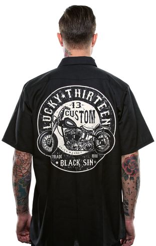 Black Sin - Worker Shirt - Lucky13