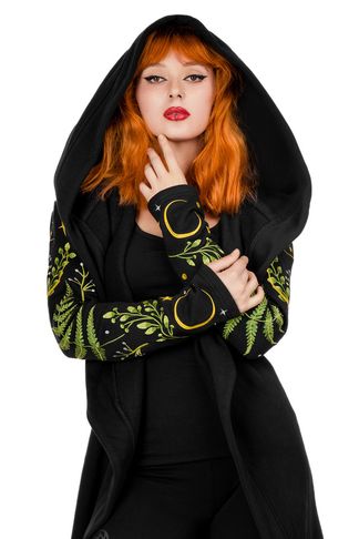 Long pagan HERBAL Hoodie