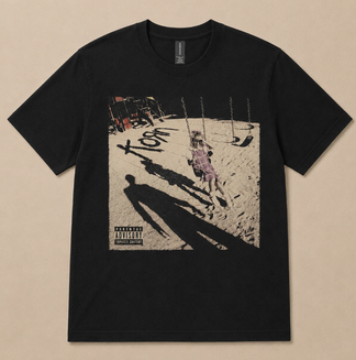 Korn self titled T-shirt zwart