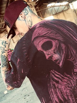 False ritual Oversized T-shirt