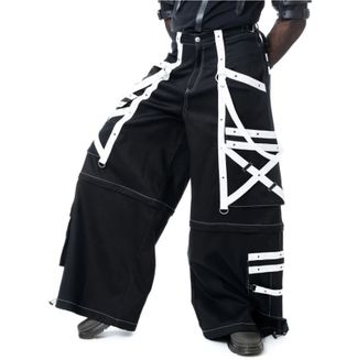 Poizen industries Lucien baggy broek zwart/wit