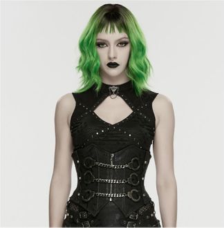 Punkrave WS-880 Punk handcuffs chain corset