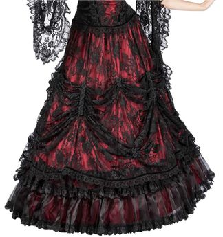 Sinister 1043Turaya skirt bordeaux