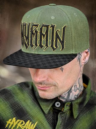 Green sky snapchat cap