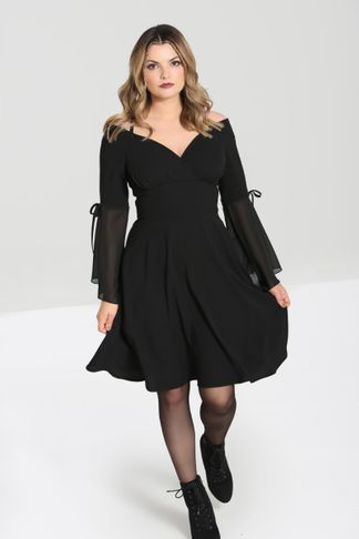 Zelena dress (blk) Hell bunny