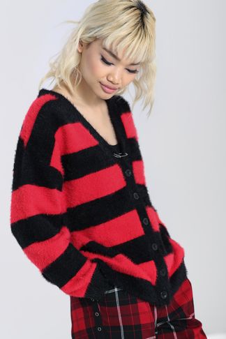 Nevermind cardigan (rood)