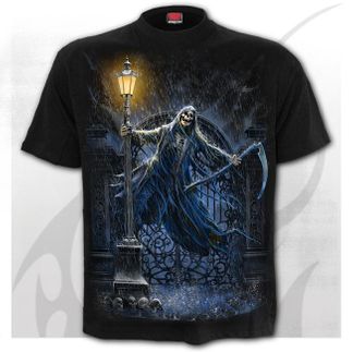 Spiral Reaping in the rain T-shirt