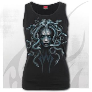Stone gaze sleeveles T-shirt dames Spiral