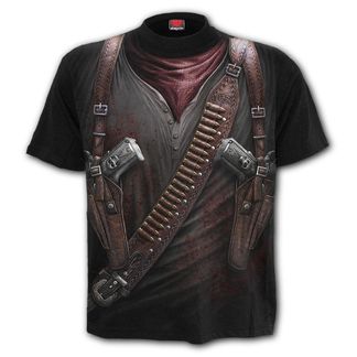 Holster wrap all-over geprint t-shirt