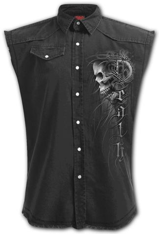 Death forever Worker shirt sleeveless