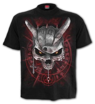 NEVER TOO LOUD - T-Shirt Black