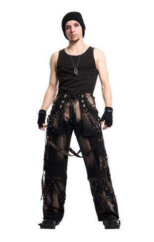 Chaos charger tie dy skull trouser
