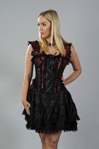 Jasmin Burlesque Corset Dress