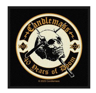 Candlemass 40 years of doom patch