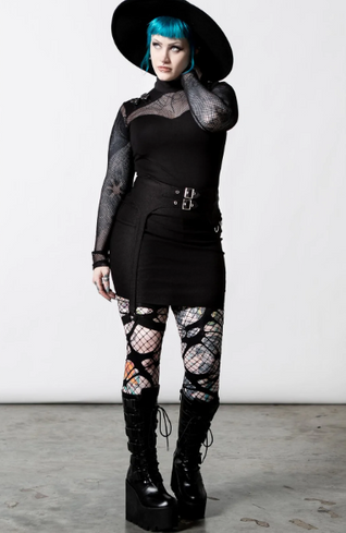 Killstar Arch enemies fishnet top