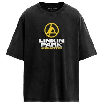 Linkin Park Unisex T-Shirt: Unshatter The Hardest Part (Black) (Back Print)