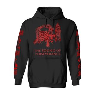 Death the sound of perseverance Sweater met capuchon