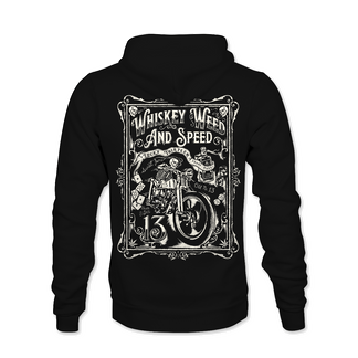 Lucky13 ''Old No 13' Sweater met capuchon & rits
