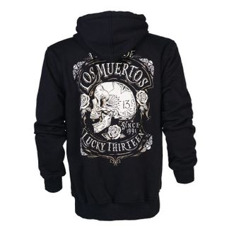 Lucky13 Dead skull hooded sweater