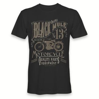 Lucky13 black mule T-shirt
