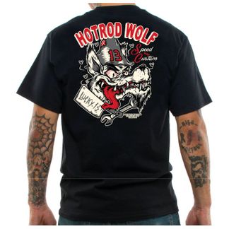 Lucky13 The hotrod wolf T-shirt