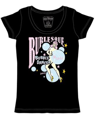 Bubble dancer Girlie T-shirt Lucky13