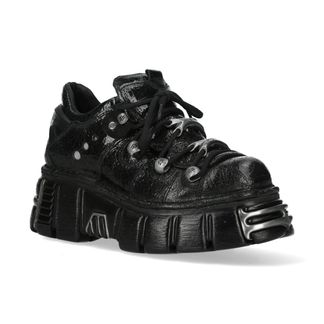 Newrock M-120N-C92 cracked leather shoes