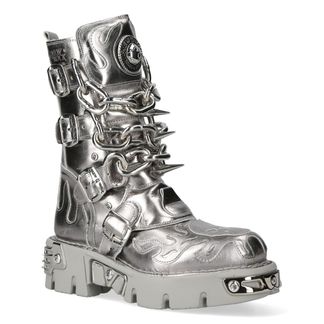 Newrock M-727-S7 Silverchain Boots