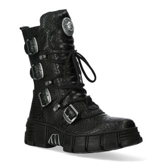 Newrock M-WALL028B-S2 Python snake boots