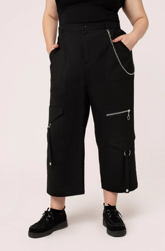 Mallory broek zwart Hell bunny