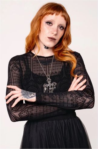 Mea culpa top hell bunny