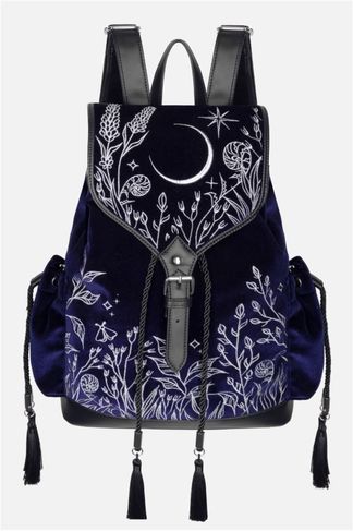 Moonlit meadow backpack