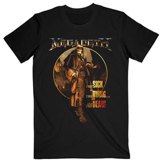 Megadeth the sick the dying and the dead (circle album art) T-shirt