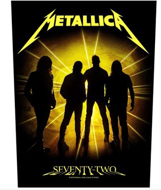 Metallica 72 seasons Backpatch