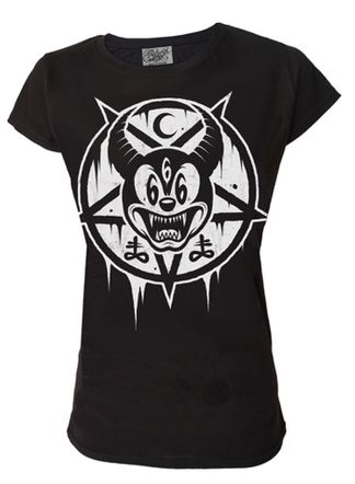 Mickey 666 - Girl T Shirt - Darkside