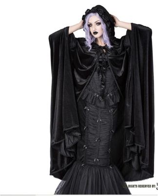 Sinister 344 Perdita Cape  Zwart