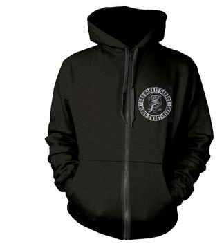 Gas monkey garage sweater logo met capuchon & rits