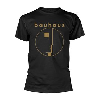 Bauhaus Spirit logo gold T-shirt