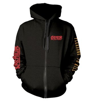 Kreator pleasure to kill Sweater met rits