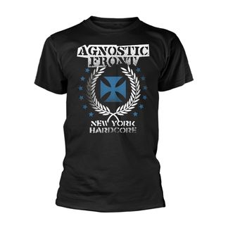 Agnostic front Blue iron cross T-shirt
