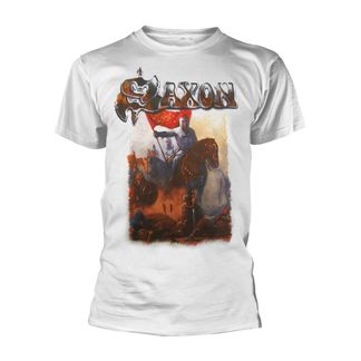 Saxon Crusader (white) T-shirt