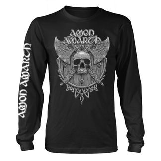 Amon amarth Grey Skull Longsleeve