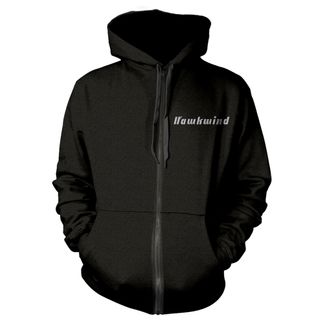 Hawkwind Doremi (silver) Hooded Sweater met rits