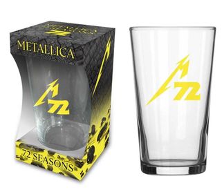 Metallica 72 seasons Bier glas