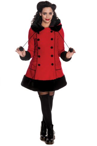 Sarah jane Wintercoat Hellbunny (red)