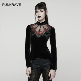 Red goth demon hand top
