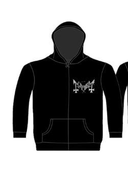 Mayhem pure fucking armageddon zip hooded sweater