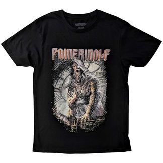 Powerwolf Unisex T-Shirt: No Prayer (Black) (Back Print)