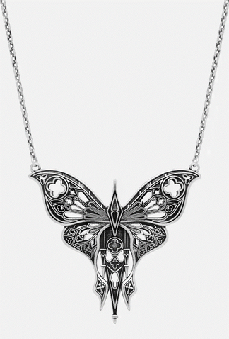 Sanctuary moth necklace