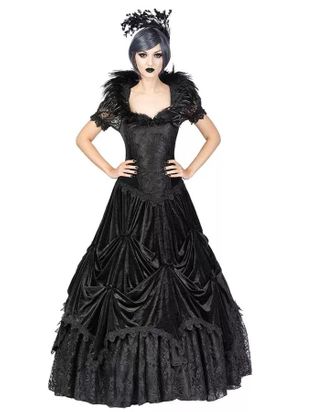 Sinister Step in time Gothic jurk 
